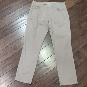 Peter Millar Ultimate 5 Pocket Khaki Golf Pants SIZE 36x30